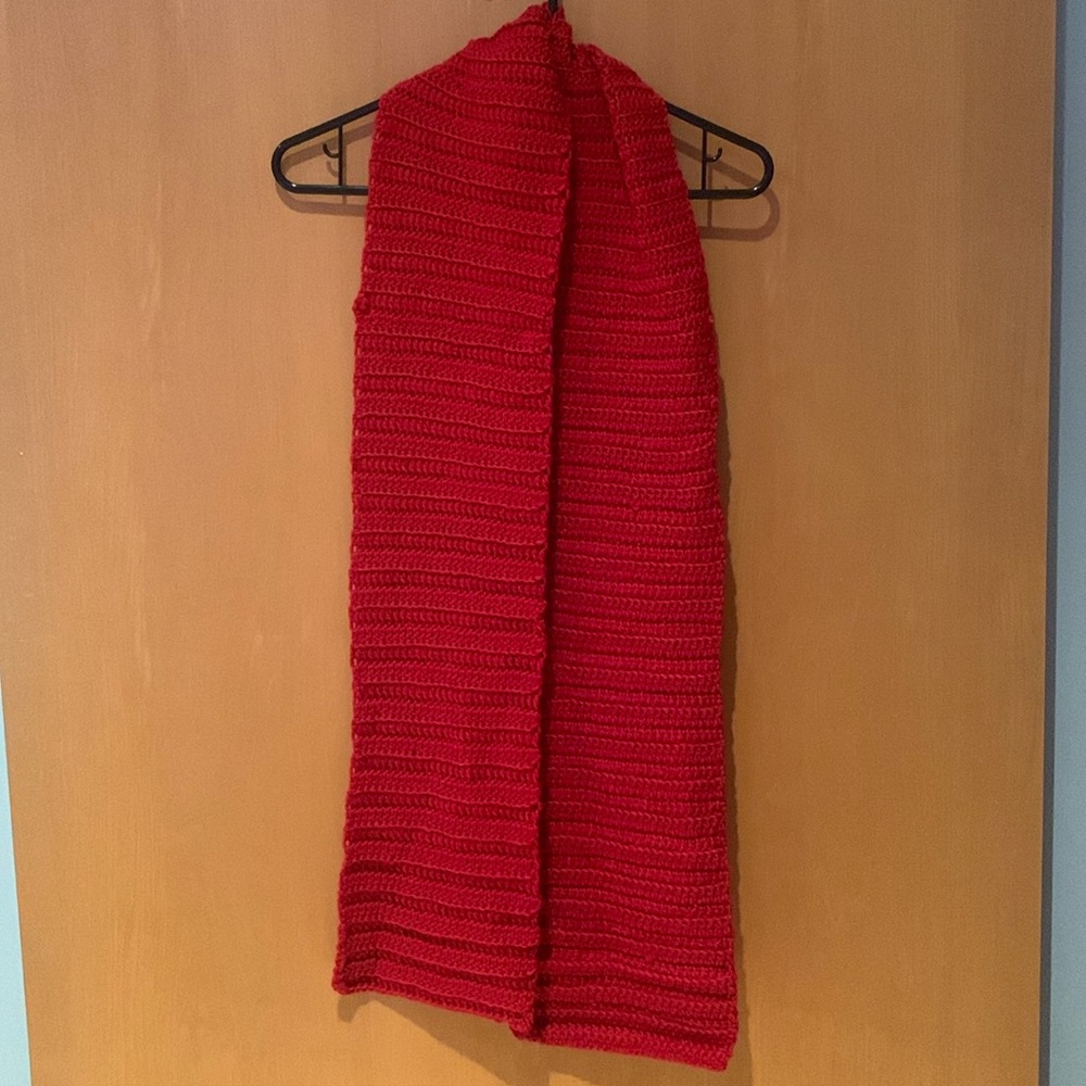 Red scarf